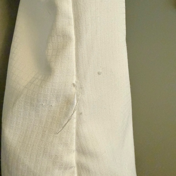 Columbia PFG Tamiami Lightweight Sleeveless Button-Front Shirt White Golf Tennis - Picture 8 of 9